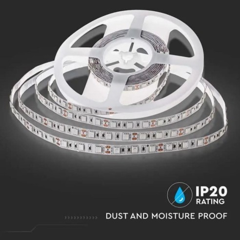 Strip led 12V, SMD5050, 11W/m, 60...
