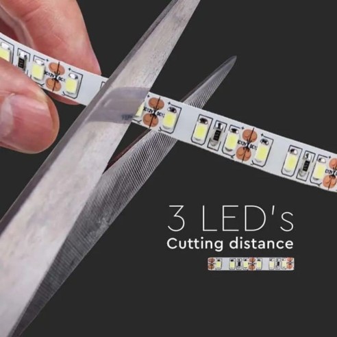 Tira LED 24V, SMD2835, 12W/m, 168...