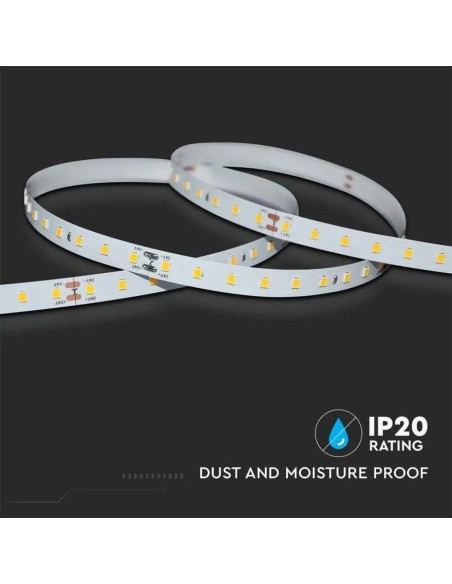 LED-Streifen 24V, SMD2835, 4W/m, 90 leds/m, IP20, Breite 10mm - V-TAC VT-2835