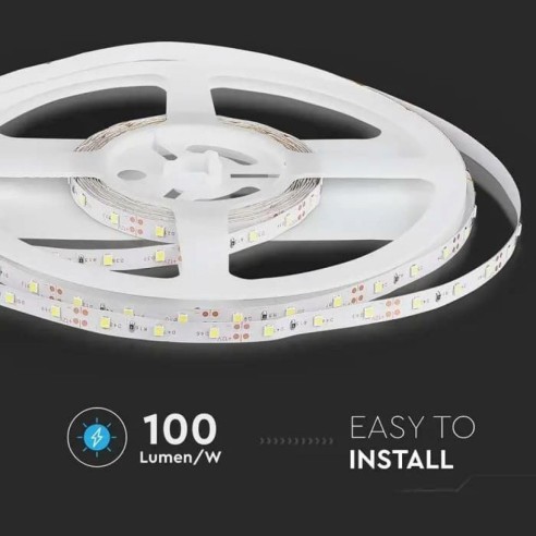 Ledstrip 12V, SMD3528, 4,2W/m, 60...