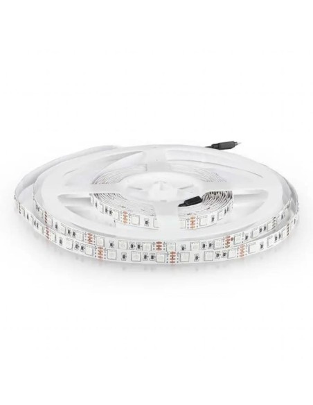 Led strip 12V, SMD5050, 11W/m, 60 leds/m, IP20, width 10mm - V-TAC VT-5050
