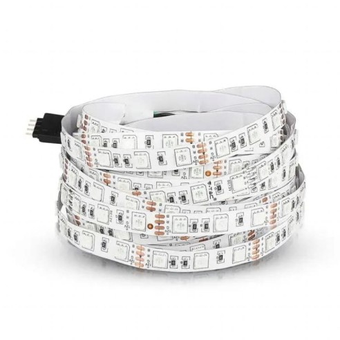 Tira led 12V, SMD5050, 11W/m, 60...