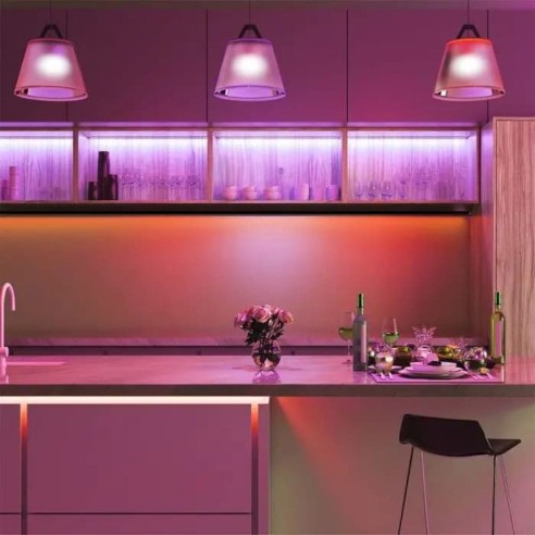 Strip led 12V, SMD5050, 11W/m, 60...