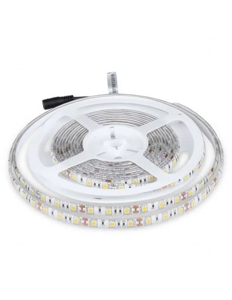Ledstrip 12V, SMD5050, 11W/m, 60 leds/m, IP65, breedte 11mm - V-TAC VT-5050