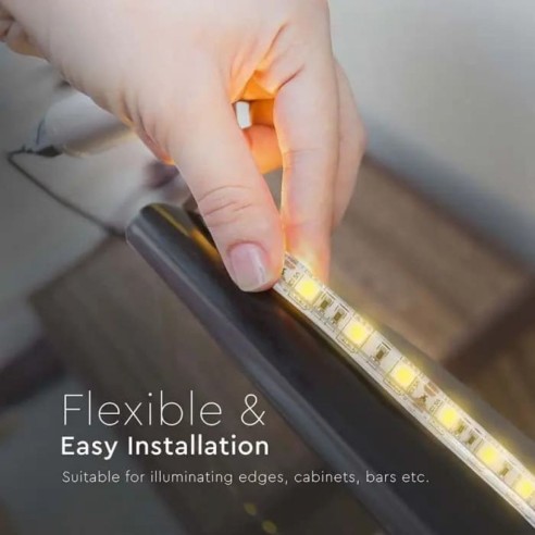 Bande LED 24V, SMD2835, 8W/m, 120...