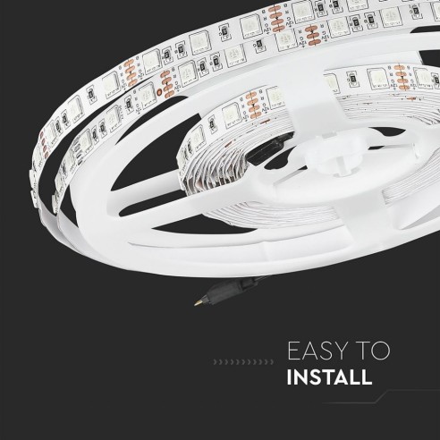 Bande LED 12V, SMD5050, 10.8W/m, 60...