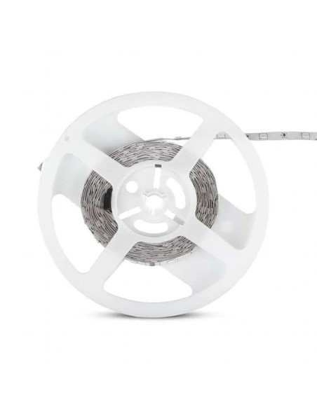 Strip led 12V, RGB, SMD5050, 4W/m, 30 led/m, IP20, larghezza 10mm - V-TAC VT-5050