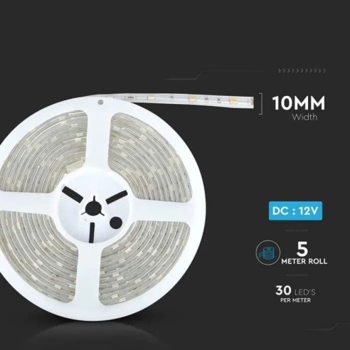 Strip led 12V, RGB, SMD5050, 4W/m, 30...