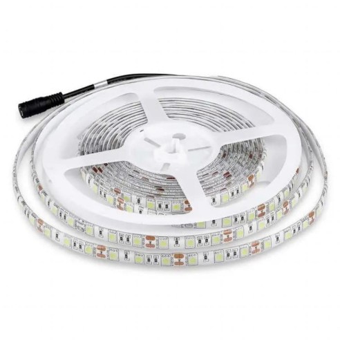 Ledstrip 12V, RGB, SMD5050, 7W/m, 60...