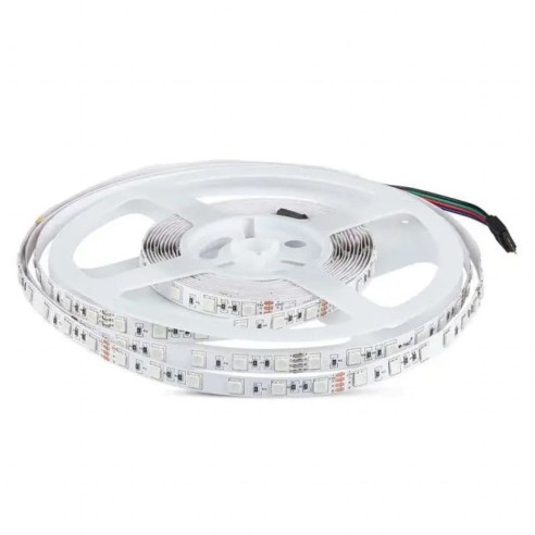 Strip led 24V, RGB, SMD5050, 7W/m, 60...