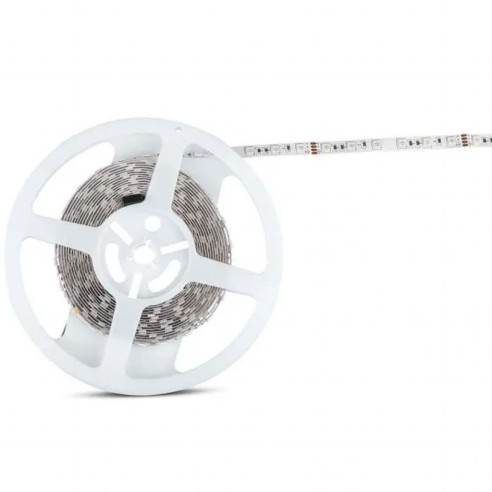 Ledstrip 24V, RGB, SMD5050, 7W/m, 60...