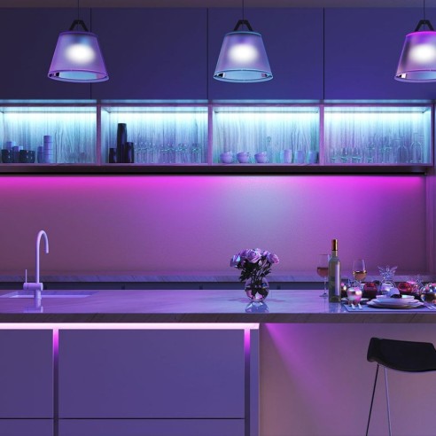  Led strip 24V, RGB and white,...
