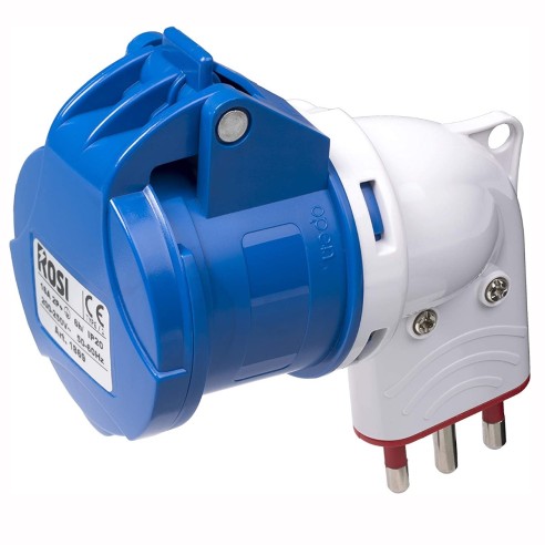 Adapter van 16A stekker naar 230V...