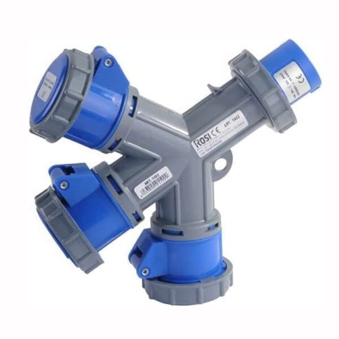 Multiplier from industrial plug 230V...