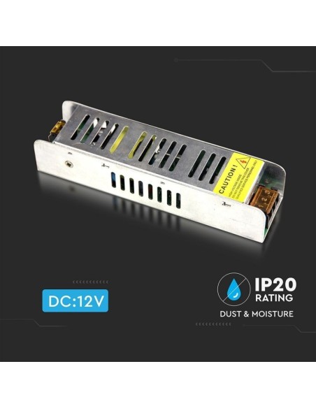 Schaltnetzteil im Metallgehäuse, 25W, AC 85-265V, DC 12V 2.1A, IP20 - V-TAC 3228 VT-20026