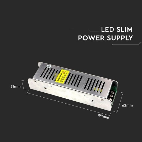 Switching power supply in metal...