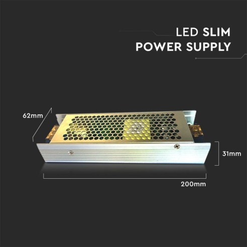 Switching power supply in metal...