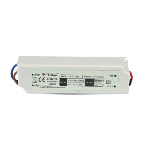 Switching power supply, 30W, AC...