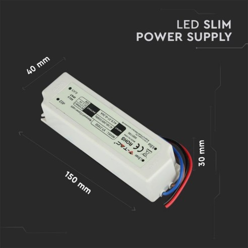 Schakelende voeding, 30W, AC...