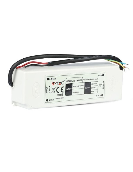 Schaltnetzteil, 150W, AC 100-240V, DC 12V 12.5A, IP67 - V-TAC 3250 VT-22155