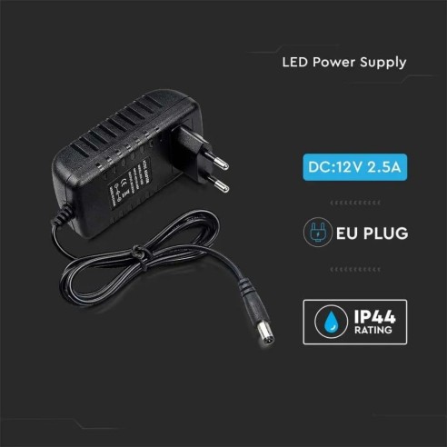 Switching power supply 12Vdc 2,5A,...
