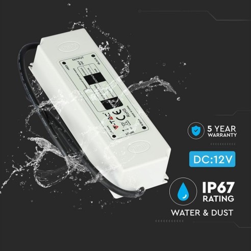 Alimentatore switching, 100W, AC...