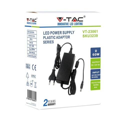 Switching power supply unit 12Vdc 5A,...