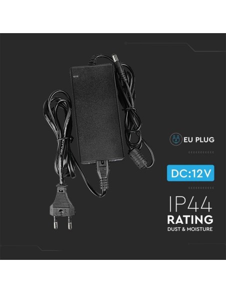 Alimentation à découpage 12Vdc 6,5A, fiche 5,5x2,1mm - V-TAC 3240 VT-23079