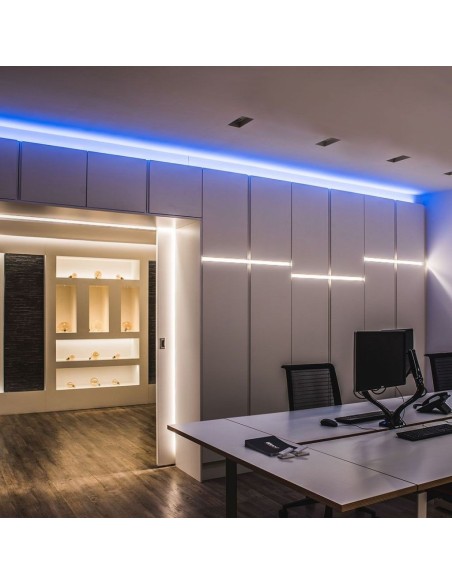 Neon Flex LED Strip 24V, 10 metres, SMD2835, 8W/m, 120 leds/m, IP65, width 9mm - V-TAC VT-2835