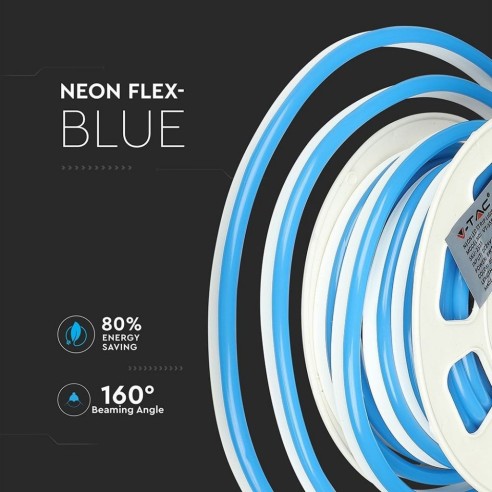 Neon Flex LED-Streifen 24V, 10 Meter,...