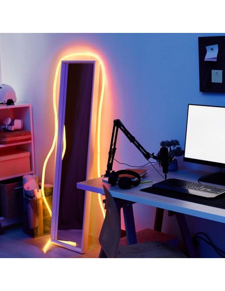 Strip led Neon Flex 24V, 10 metri, SMD2835, 12W/m, 240 led/m, IP20, larghezza 25mm - V-TAC VT-551