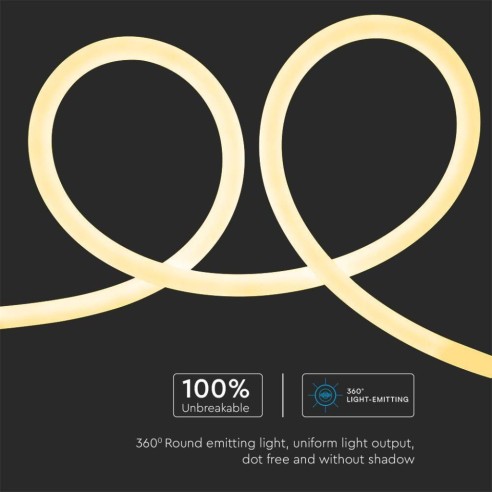 Strip led Neon Flex 24V, 10 metri,...