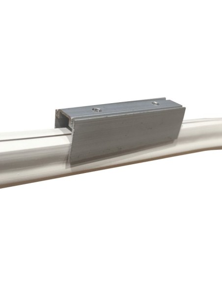 Aluminium profiel voor Neon Flex LED strips, grijs, 52x15x11mm, voor VT-554 en VT-555 - V-TAC 2527