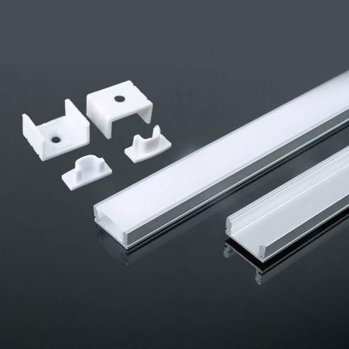 Perfil de aluminio para tiras LED,...