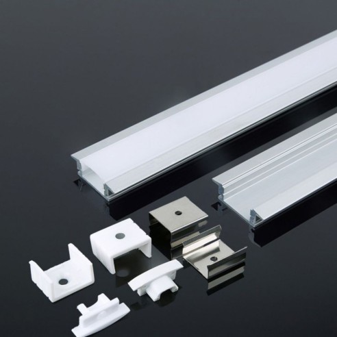 Aluminium recessed profile for LED...