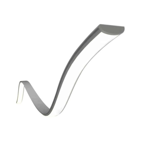 Perfil flexible de aluminio para...