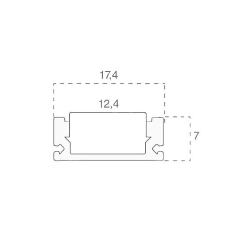 Profil en aluminium pour bandes LED,...