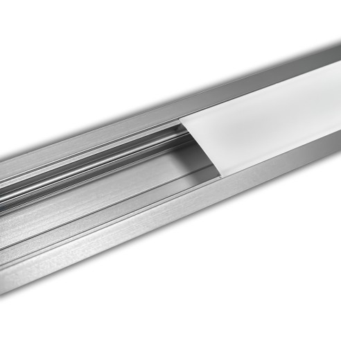 Perfil empotrable de aluminio para...