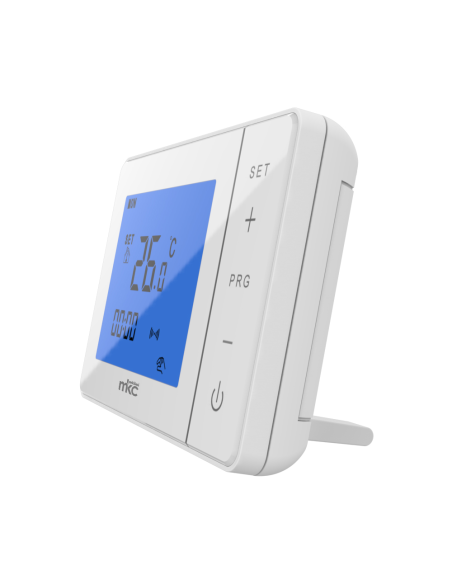 Cronotermostato digitale con programmazione settimanale, wireless a 2,4Ghz - MKC MK-725