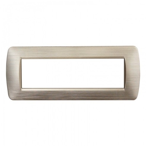Space series plate, 7 modules, satin...
