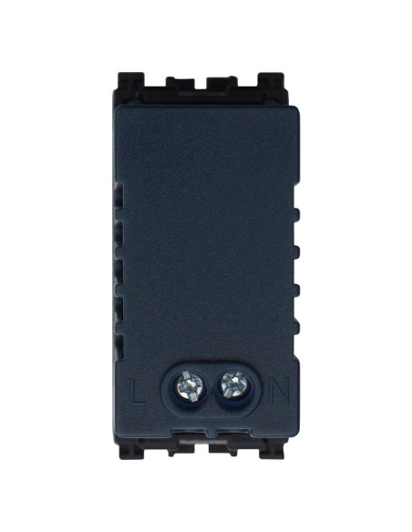 Módulo de toma USB 2.0 tipo A, 5Vdc 2,1A, serie Venus, negro, compatible con la serie Vimar Arkè - Ettroit VA2401