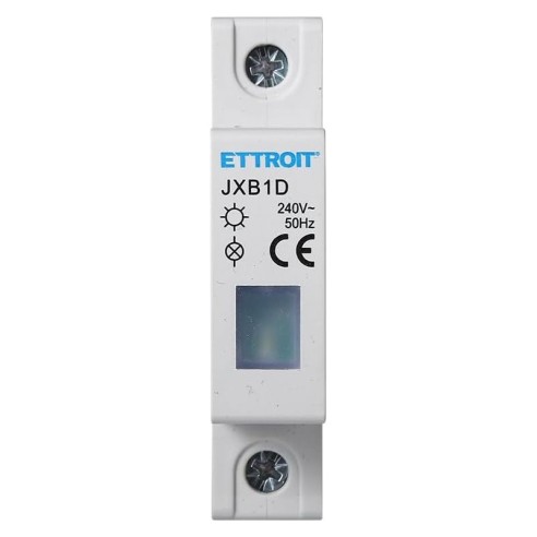 Indicatore luminoso led, bianco, 1...