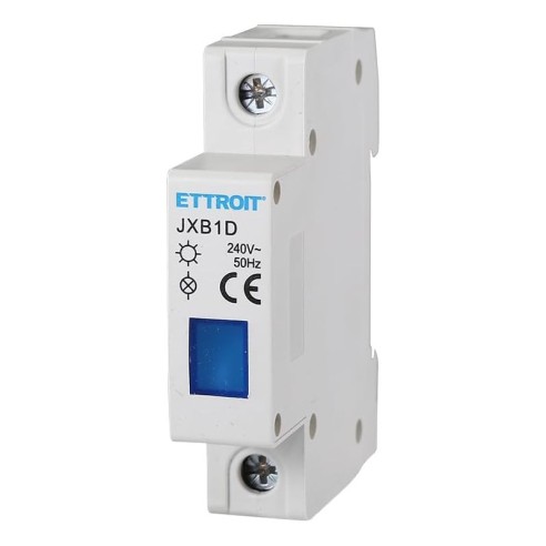 Indicatore luminoso led, blu, 1...
