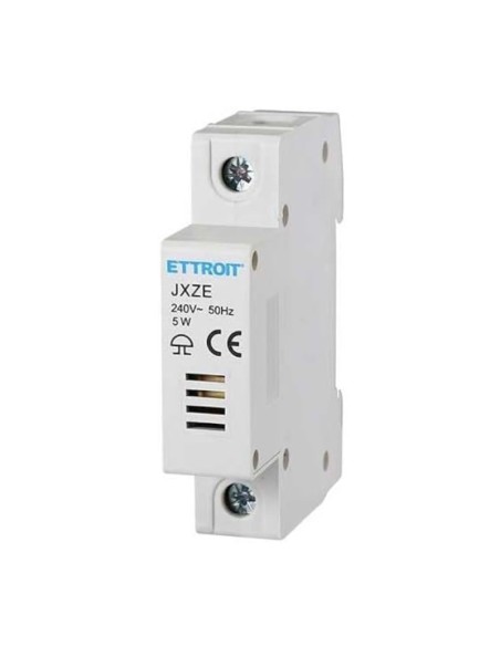 Electronic buzzer, 1 module, 5W, 240Vac - Ettroit JXZE-1601
