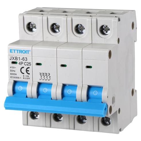 Interruttore magnetotermico 4P, 4...