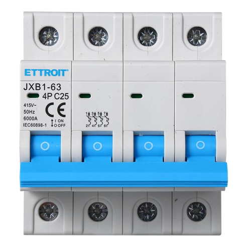 Interruttore magnetotermico 4P, 4...