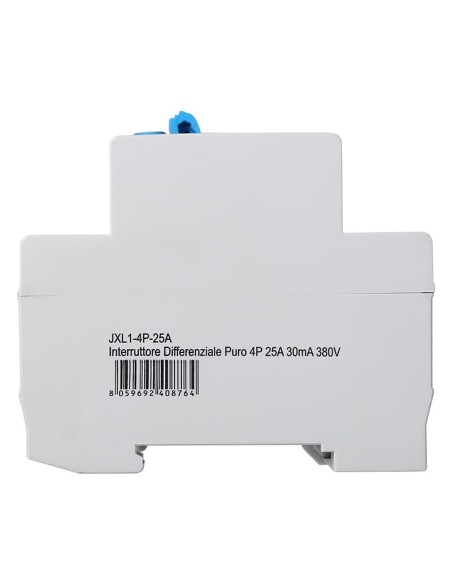 Fehlerstrom-Schutzschalter 4P, 4 Module, AC-Typ, 415Vac, 25A, 30mA, 6KA - Ettroit JX342561