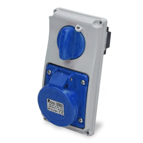 Vertical interlocked socket outlet...