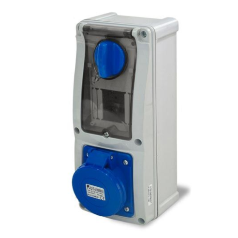 Vertical interlocked socket outlet...