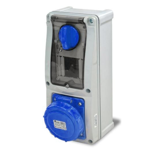 Vertical interlocked socket outlet...